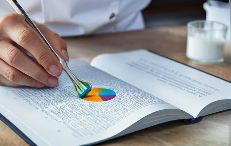 편향 극복을 위한 실용적인 접근 방법 - **The Information Chef**
A bright, clean, and modern kitchen setting. A young adult, gender-neut...