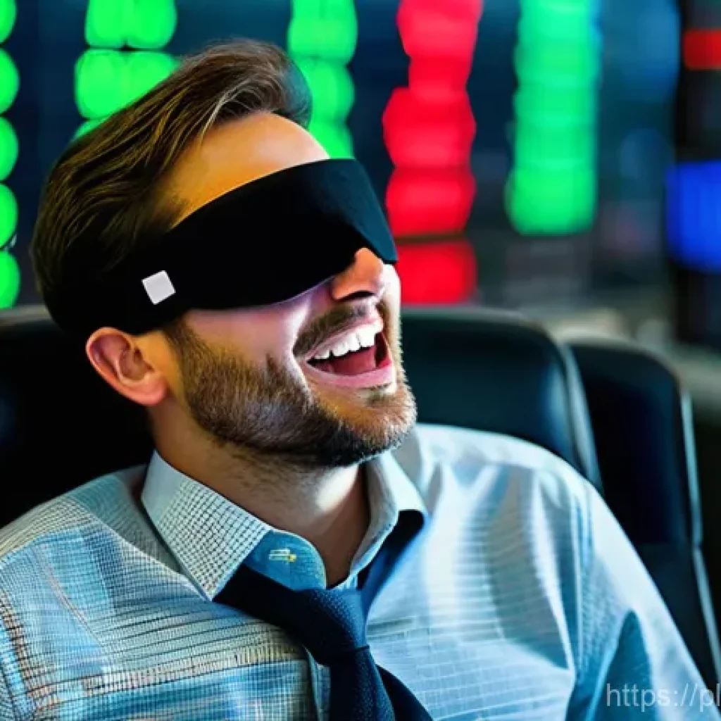 행동재무학을 통한 전략적 투자 방법 - **Prompt 1: The Traps of the Mind: Overconfidence on a Rollercoaster Market**
A wide, cinematic ...